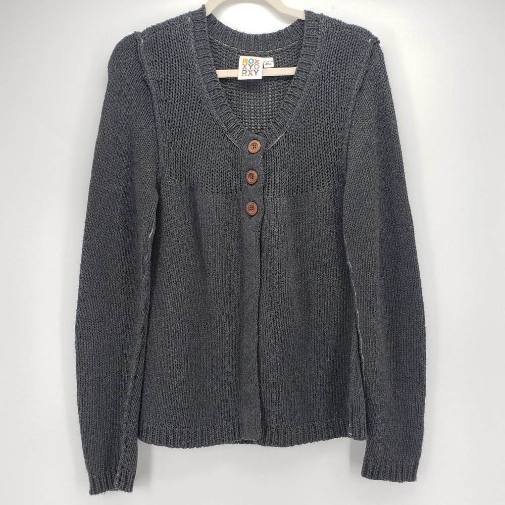 Roxy | Knit Sweater | Gray